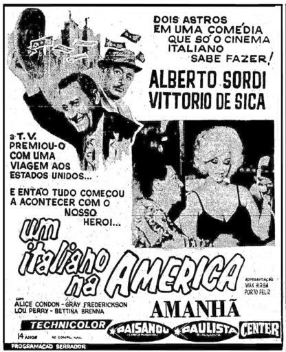 An Italian in America (1967) with English Subtitles on DVD on DVD